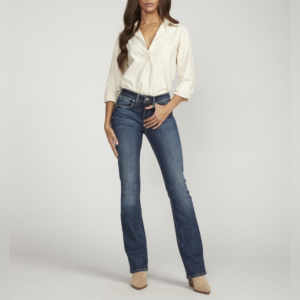 Silver Suki Jean 25x30